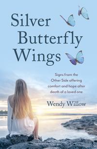 Silver Butterfly Wings by Wendy Willow